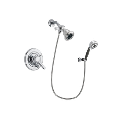 Delta Lahara Chrome Shower Faucet System w/ Shower Head and Hand Shower DSP1160V