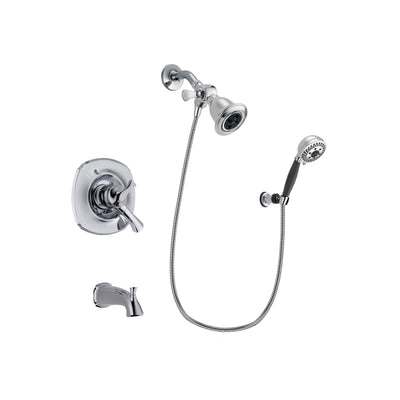 Delta Addison Chrome Tub and Shower Faucet System with Hand Shower DSP1167V