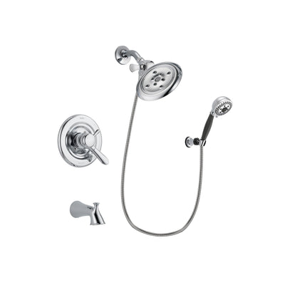 Delta Lahara Chrome Tub and Shower Faucet System with Hand Shower DSP1193V