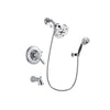 Delta Lahara Chrome Tub and Shower Faucet System with Hand Shower DSP1207V