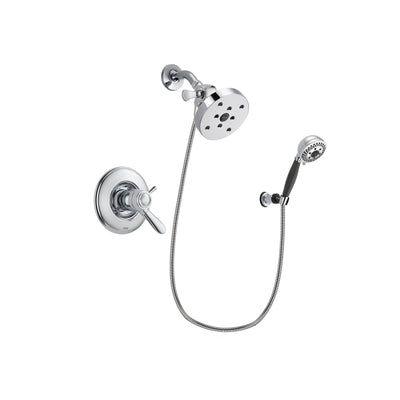 Delta Lahara Chrome Shower Faucet System w/ Shower Head and Hand Shower DSP1208V