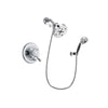 Delta Leland Chrome Shower Faucet System w/ Shower Head and Hand Shower DSP1234V
