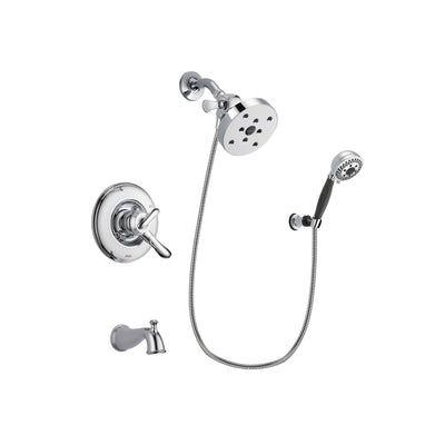 Delta Linden Chrome Tub and Shower Faucet System with Hand Shower DSP1237V