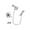 Delta Cassidy Chrome Tub and Shower Faucet System with Hand Shower DSP1239V