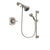 Delta Addison Stainless Steel Finish Shower Faucet System Package with Shower Head and 5-Spray Personal Handshower with Slide Bar Includes Rough-in Valve DSP1258V