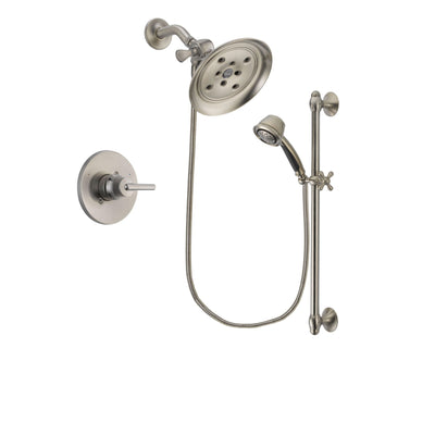 Delta Trinsic Stainless Steel Finish Shower Faucet System w/Hand Shower DSP1322V