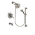 Delta Lahara Stainless Steel Finish Tub and Shower System w/Hand Shower DSP1343V