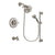 Delta Linden Stainless Steel Finish Tub and Shower System w/Hand Shower DSP1361V