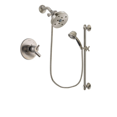 Delta Trinsic Stainless Steel Finish Shower Faucet System w/Hand Shower DSP1366V