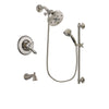 Delta Linden Stainless Steel Finish Tub and Shower System w/Hand Shower DSP1373V