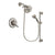 Delta Linden Stainless Steel Finish Shower Faucet System w/ Hand Spray DSP1374V