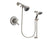 Delta Leland Stainless Steel Finish Thermostatic Shower Faucet System Package with Shower Head and Handheld Shower Spray with Slide Bar Includes Rough-in Valve DSP1518V