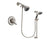 Delta Linden Stainless Steel Finish Dual Control Shower Faucet System Package with Shower Head and Handheld Shower Spray with Slide Bar Includes Rough-in Valve DSP1544V