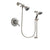 Delta Lahara Stainless Steel Finish Thermostatic Shower Faucet System Package with Water Efficient Showerhead and Handheld Shower Spray with Slide Bar Includes Rough-in Valve DSP1548V