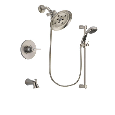 Delta Trinsic Stainless Steel Finish Tub and Shower System w/Hand Spray DSP1593V