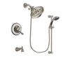Delta Linden Stainless Steel Finish Tub and Shower System w/Hand Shower DSP1611V