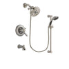 Delta Lahara Stainless Steel Finish Tub and Shower System w/Hand Shower DSP1615V