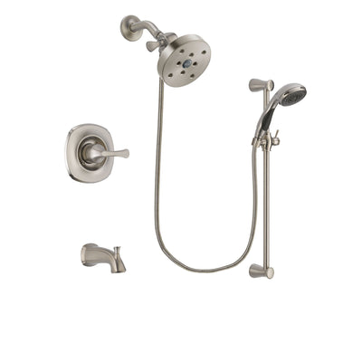 Delta Addison Stainless Steel Finish Tub and Shower System w/Hand Spray DSP1631V