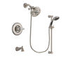 Delta Linden Stainless Steel Finish Tub and Shower System w/Hand Shower DSP1633V