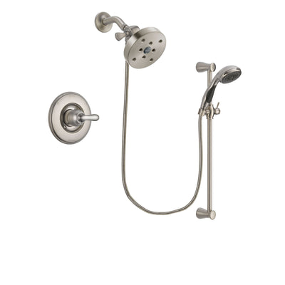 Delta Linden Stainless Steel Finish Shower Faucet System w/ Hand Spray DSP1634V