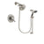 Delta Lahara Stainless Steel Finish Shower Faucet System w/ Hand Spray DSP1636V