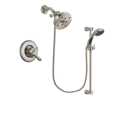 Delta Linden Stainless Steel Finish Shower Faucet System w/ Hand Spray DSP1646V