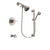 Delta Compel Stainless Steel Finish Tub and Shower Faucet System Package with Shower Head and 7-Spray Handheld Shower with Slide Bar Includes Rough-in Valve and Tub Spout DSP1663V