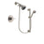 Delta Compel Stainless Steel Finish Shower Faucet System Package with Shower Head and 7-Spray Handheld Shower with Slide Bar Includes Rough-in Valve DSP1664V