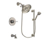 Delta Trinsic Stainless Steel Finish Tub and Shower System w/Hand Spray DSP1729V