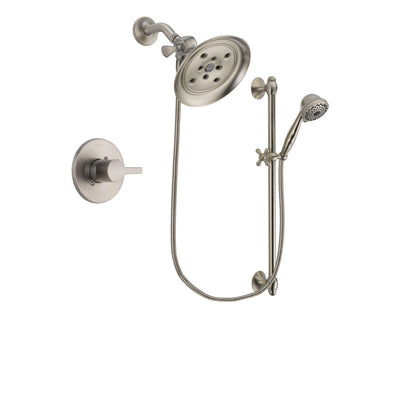 Delta Compel Stainless Steel Finish Shower Faucet System w/ Hand Spray DSP1732V