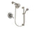 Delta Lahara Stainless Steel Finish Shower Faucet System w/ Hand Spray DSP1752V