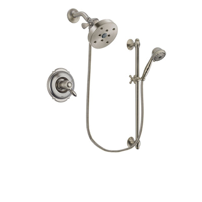 Delta Victorian Stainless Steel Finish Shower System with Hand Shower DSP1754V