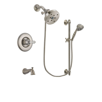 Delta Linden Stainless Steel Finish Tub and Shower System w/Hand Shower DSP1769V