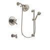 Delta Trinsic Stainless Steel Finish Tub and Shower System w/Hand Spray DSP1773V
