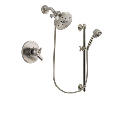 Delta Trinsic Stainless Steel Finish Shower Faucet System w/Hand Shower DSP1774V