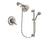 Delta Linden Stainless Steel Finish Shower Faucet System w/ Hand Spray DSP1782V
