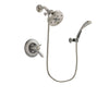 Delta Lahara Stainless Steel Finish Thermostatic Shower Faucet System Package with 5-1/2 inch Shower Head and Wall Mounted Handshower Includes Rough-in Valve DSP1888V