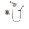 Delta Addison Stainless Steel Finish Thermostatic Shower Faucet System Package with 5-1/2 inch Shower Head and Wall Mounted Handshower Includes Rough-in Valve DSP1894V