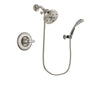 Delta Linden Stainless Steel Finish Shower Faucet System Package with 5-1/2 inch Shower Head and Wall Mounted Handshower Includes Rough-in Valve DSP1906V
