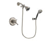Delta Cassidy Stainless Steel Finish Thermostatic Shower Faucet System Package with Water Efficient Showerhead and 5-Setting Wall Mount Personal Handheld Shower Includes Rough-in Valve DSP1964V