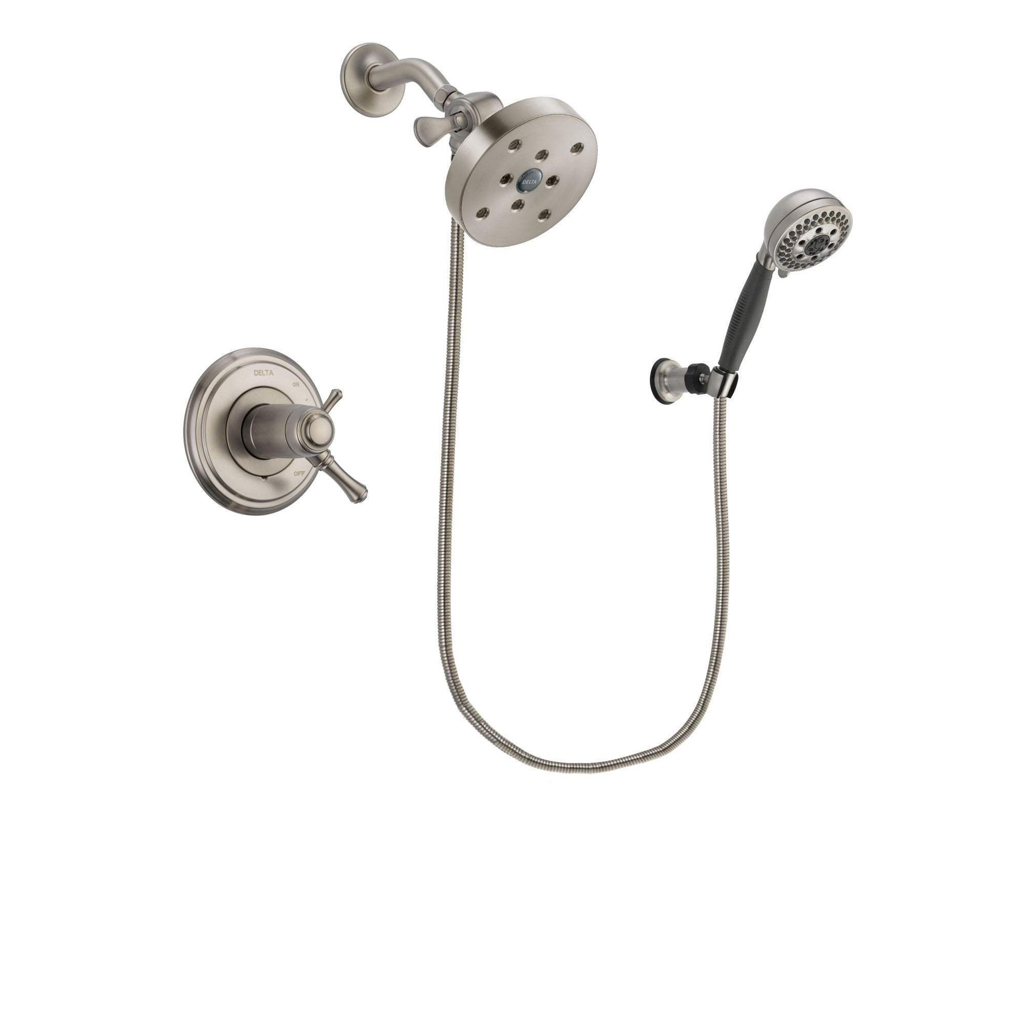 Delta Cassidy Stainless Steel Finish Shower Faucet System w/Hand Shower DSP2032V