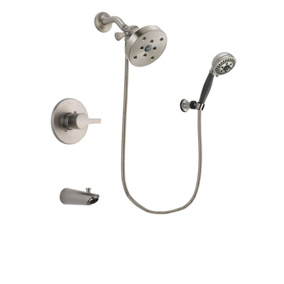 Delta Compel Stainless Steel Finish Tub and Shower System w/Hand Shower DSP2037V