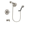 Delta Linden Stainless Steel Finish Tub and Shower System w/Hand Shower DSP2041V