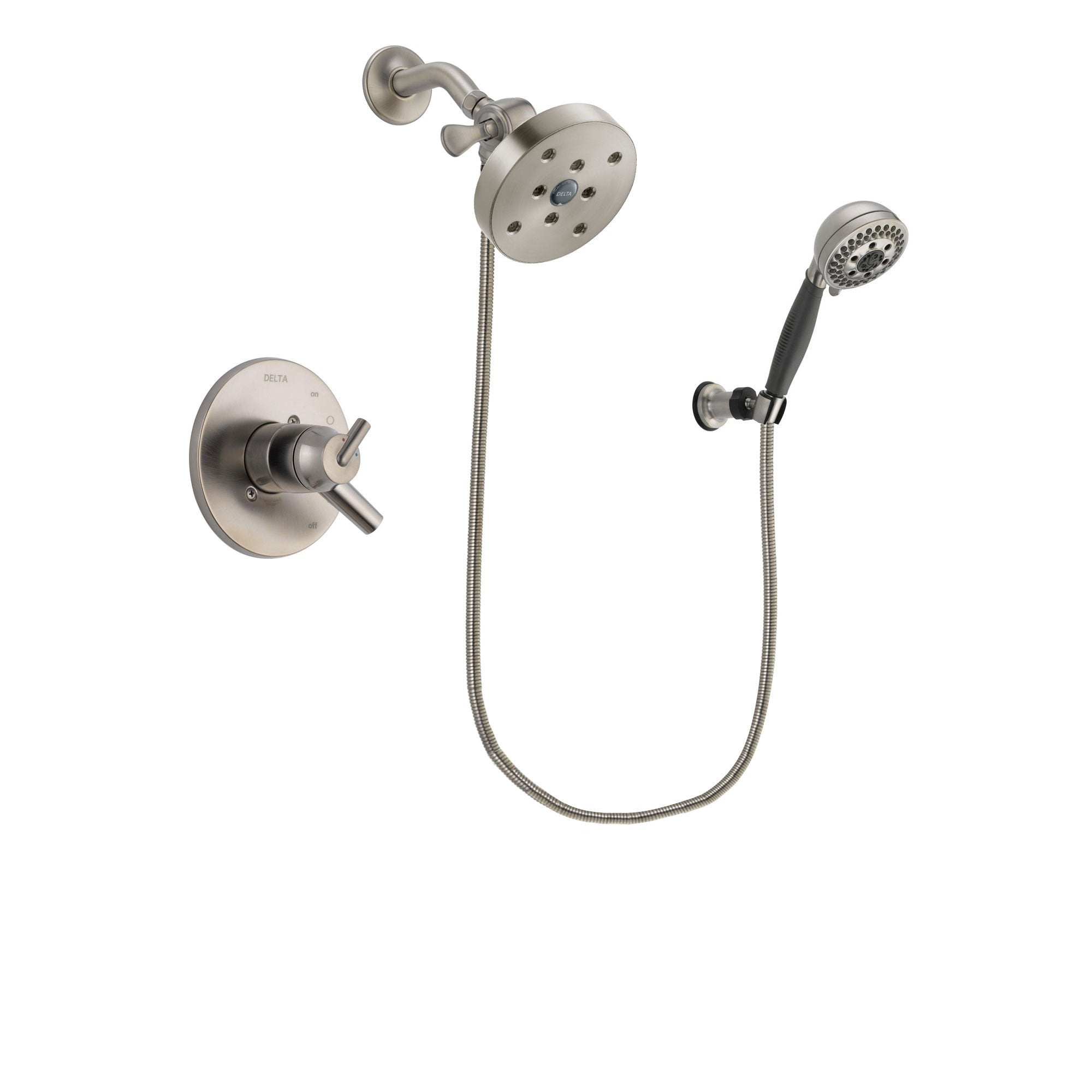 Delta Trinsic Stainless Steel Finish Shower Faucet System w/Hand Shower DSP2046V