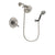 Delta Leland Stainless Steel Finish Shower Faucet System w/ Hand Spray DSP2050V