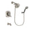 Delta Addison Stainless Steel Finish Tub and Shower System w/Hand Spray DSP2051V