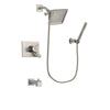 Delta Vero Stainless Steel Finish Tub and Shower System with Hand Spray DSP2143V