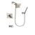 Delta Vero Stainless Steel Finish Tub and Shower System with Hand Spray DSP2161V