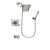 Delta Vero Stainless Steel Finish Tub and Shower System with Hand Spray DSP2185V
