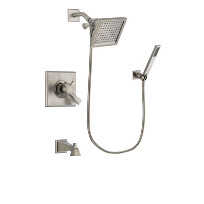 Delta Dryden Stainless Steel Finish Tub and Shower System w/Hand Shower DSP2195V